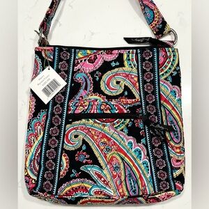 Vera Bradley Parisian Paisley Hipster Crossbody Bag NWT